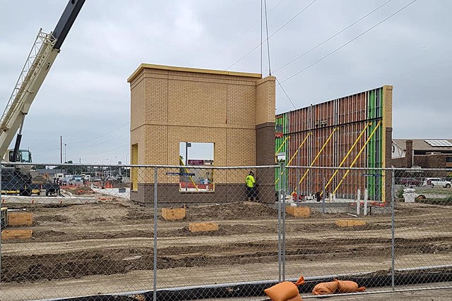 Walls Going Up At Your Soon To Be Favorite Chicken Place In Bismarck