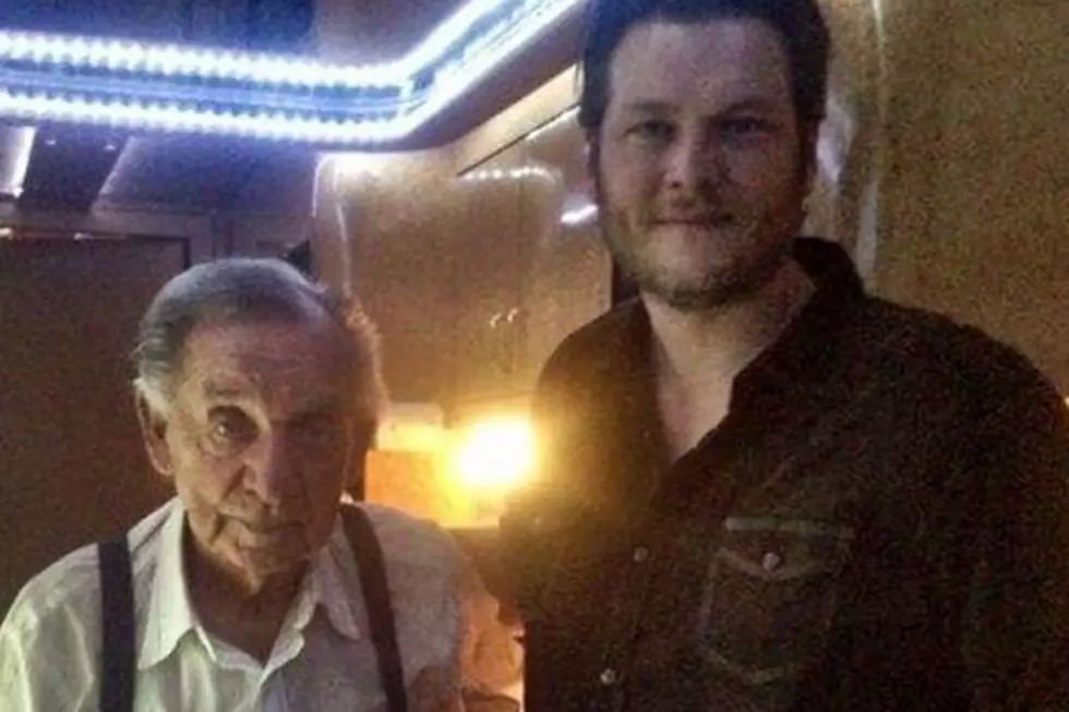 Blake Shelton and Ray Price Meet