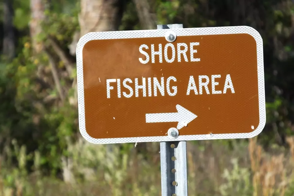 Shore Fishing Outstanding Along The Banks Here In North Dakota